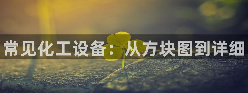 新航娱乐背后的老板是谁：常见化工设备：从方块图到详