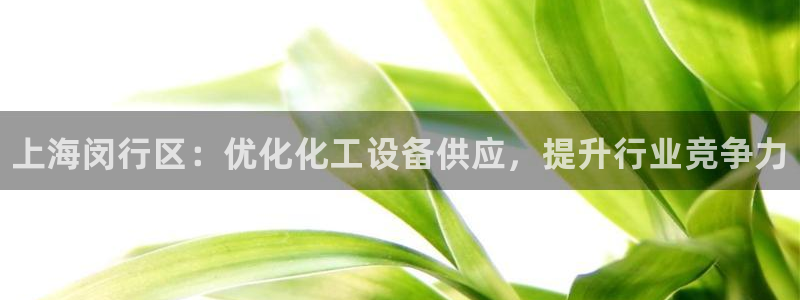 新航娱乐的股东名单和背景介绍是什么：上海闵行区：优化化工设备